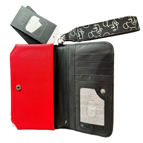 Bioworld Disney Mickey Mouse Wristlet Tech Wallet - Picture 4 of 15